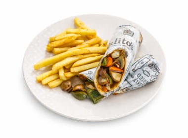 Veggie Wrap Meal