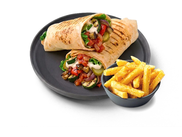 Veggie Wrap Meal